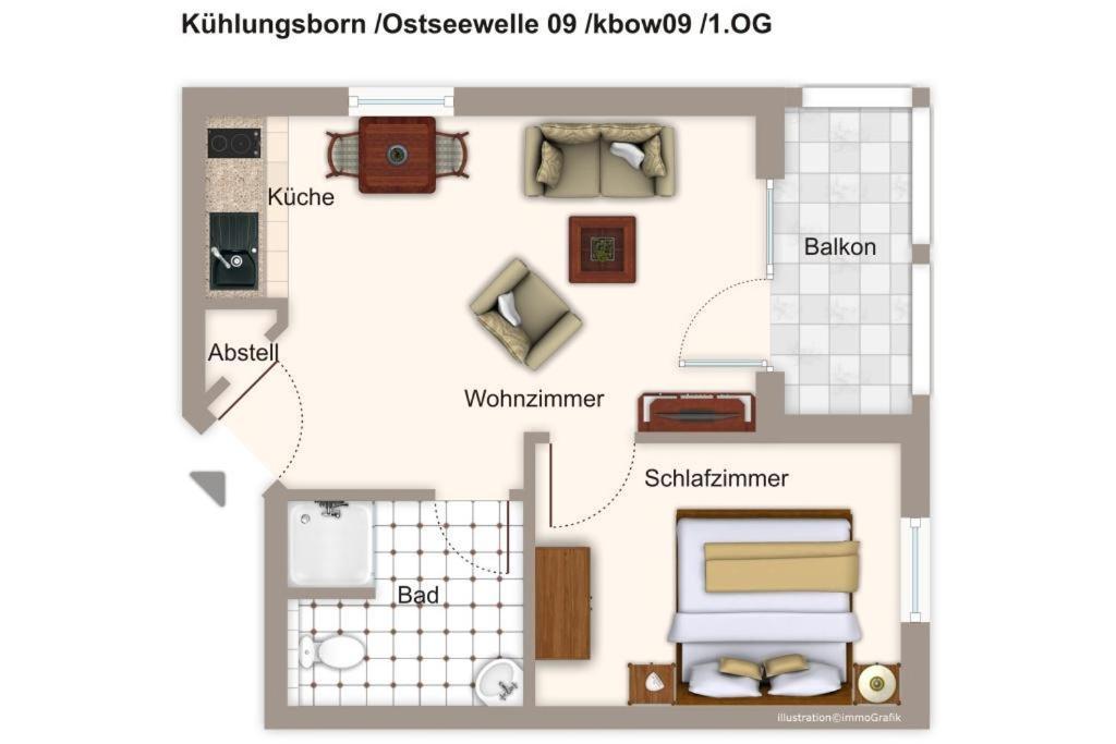 Ostseewelle Ostseewelle 009 Ostseebad Kühlungsborn المظهر الخارجي الصورة
